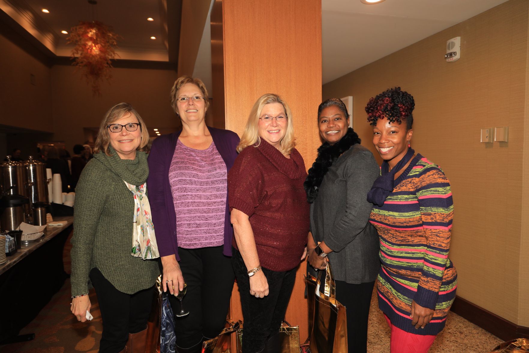 Barb Seagrass, Donna Hogenmiller, Barb Schmidt, Debbie Daniels-Ellis, Niketa Scales